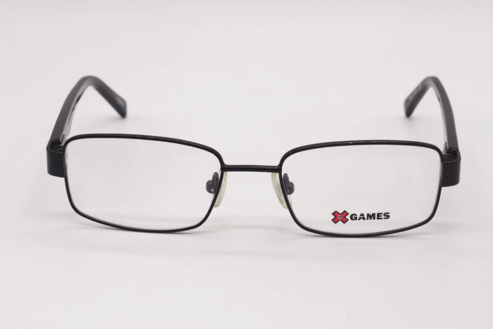 X GAMES AIR TIME 001 BLACK RED DESIGNER AUTHENTIC FRAMES EYEGLASSES 46-16 2