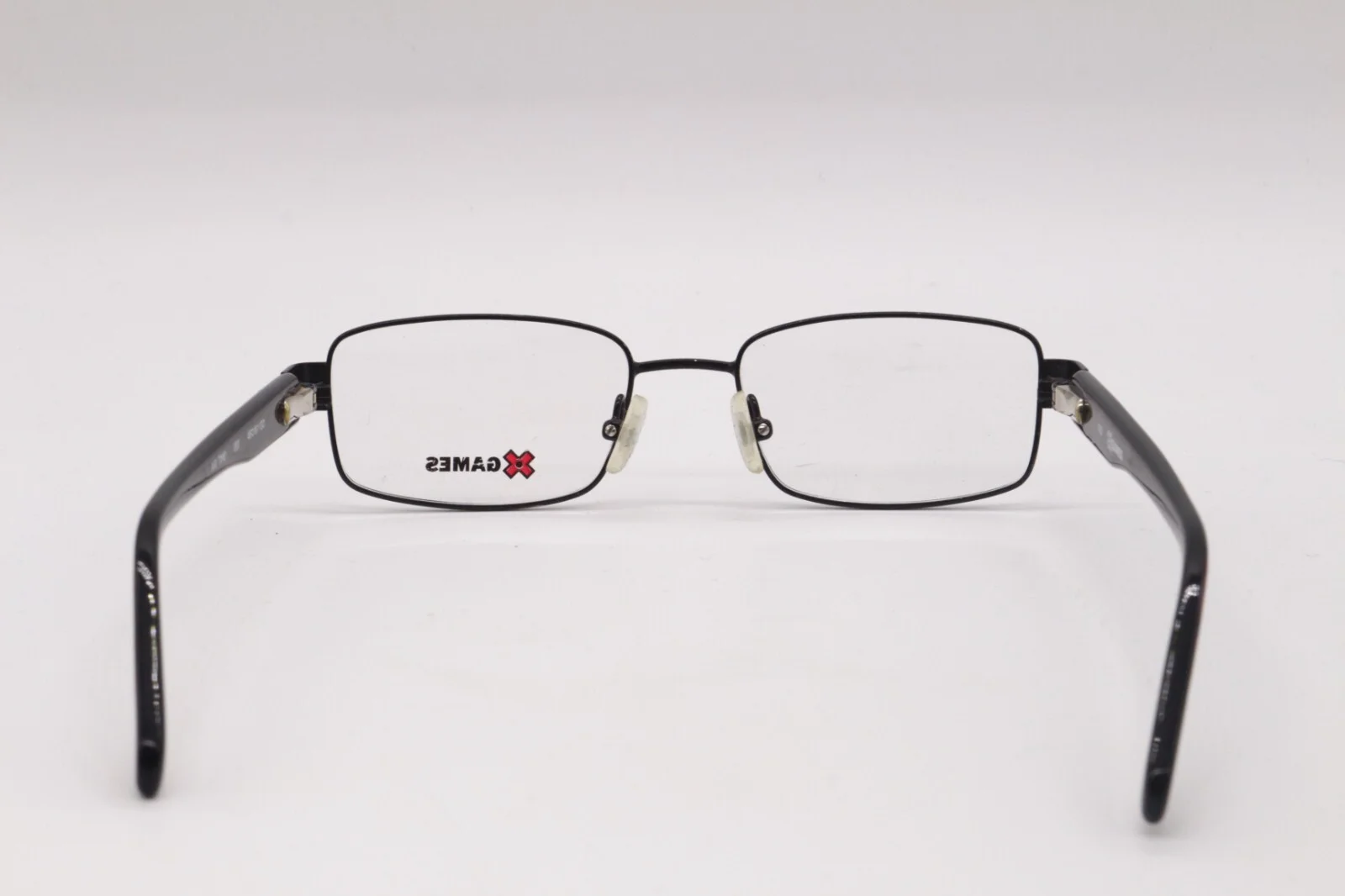 X GAMES AIR TIME 001 BLACK RED DESIGNER AUTHENTIC FRAMES EYEGLASSES 46-16 4