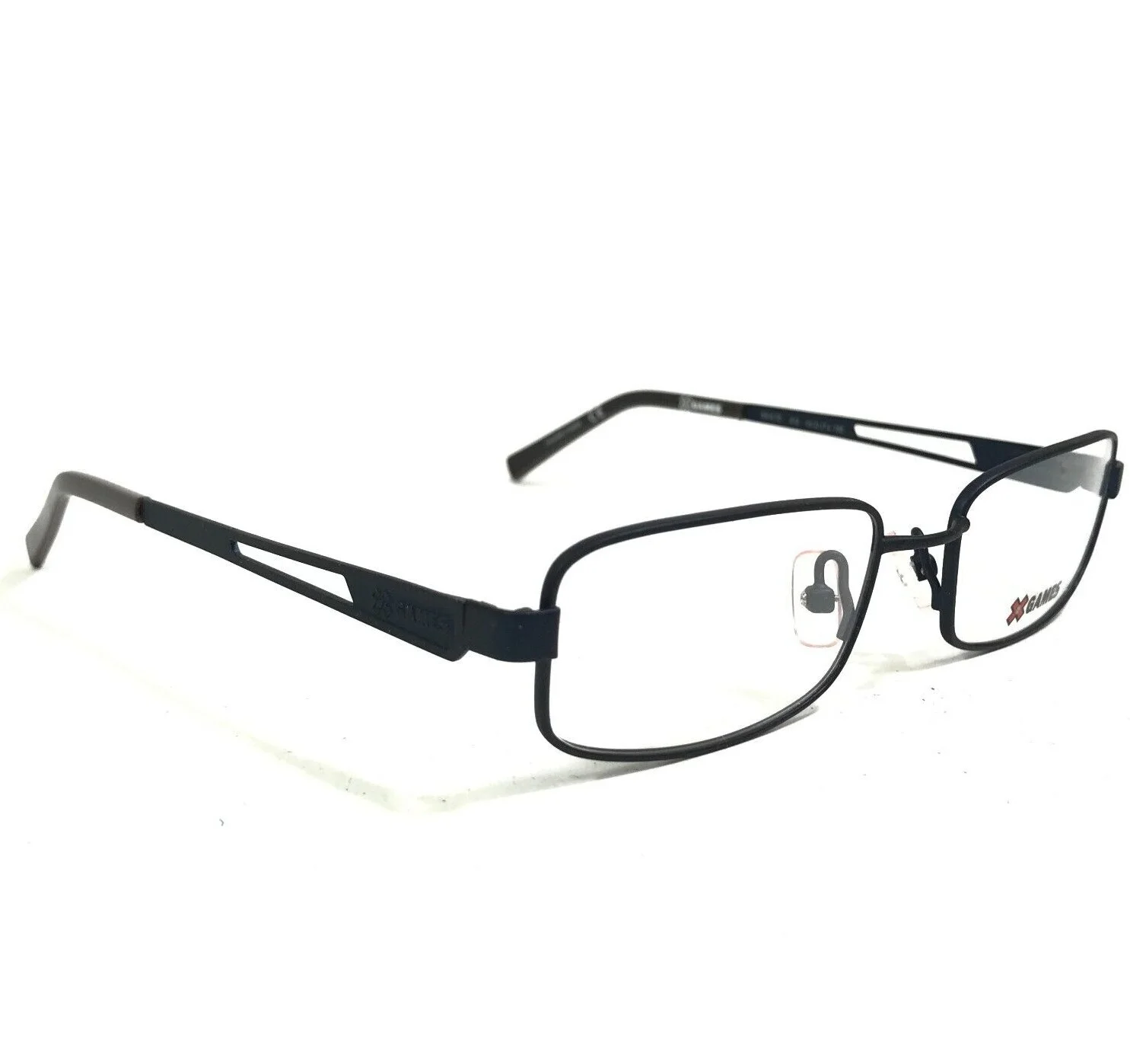 X-Games with Flexon SKATE 412 Eyeglasses Frames Matte Dark Navy Blue 49-17-135