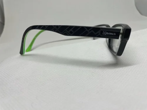 X Games Halfpipe Eyeglasses Black Neon Green 47/15/130 Rectangular Boys Frames 3