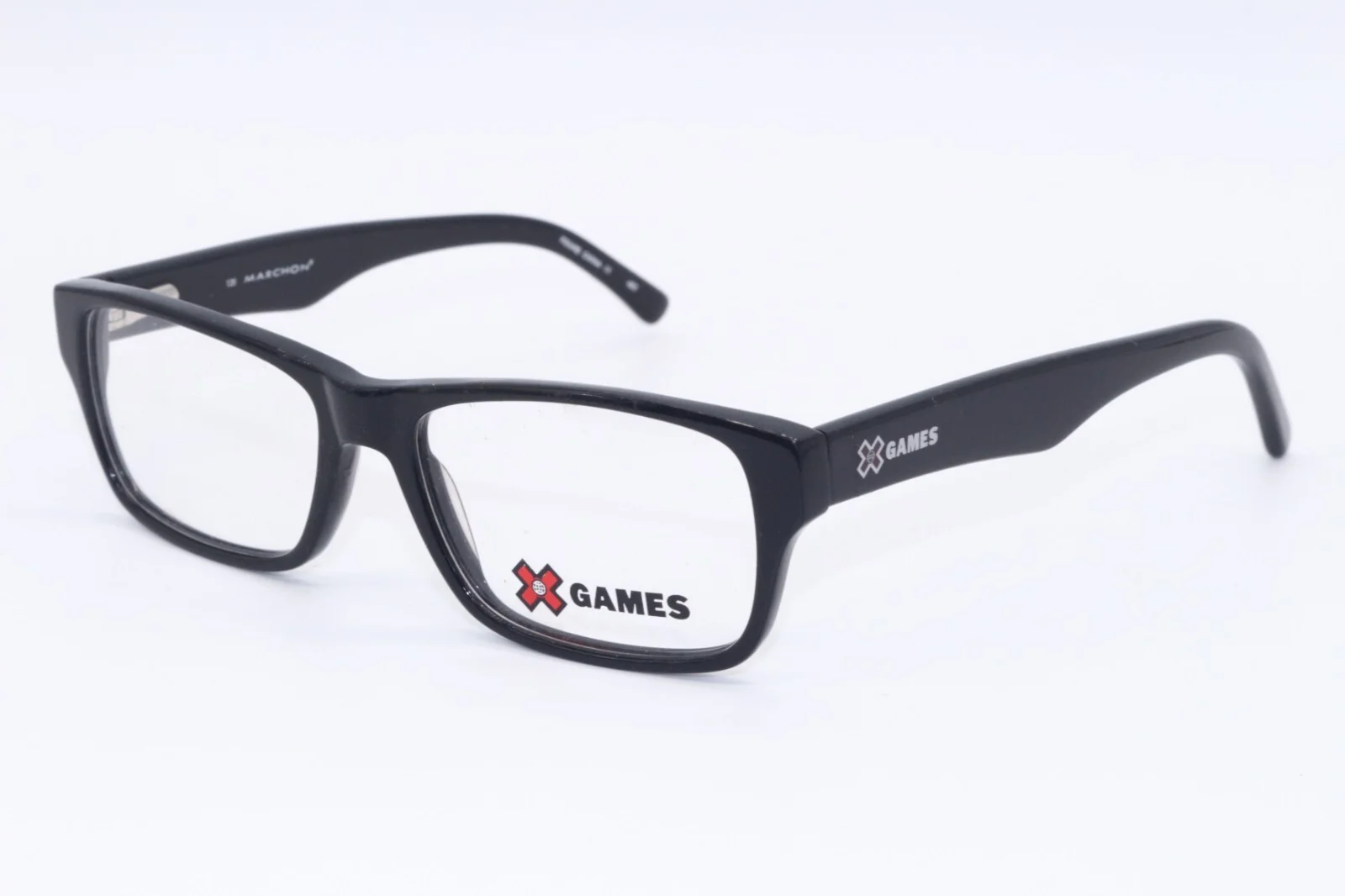 X GAMES MARCHON VARIAL BLACK BLOWOUT DESIGNER AUTHENTIC FRAMES EYEGLASSES 49-15