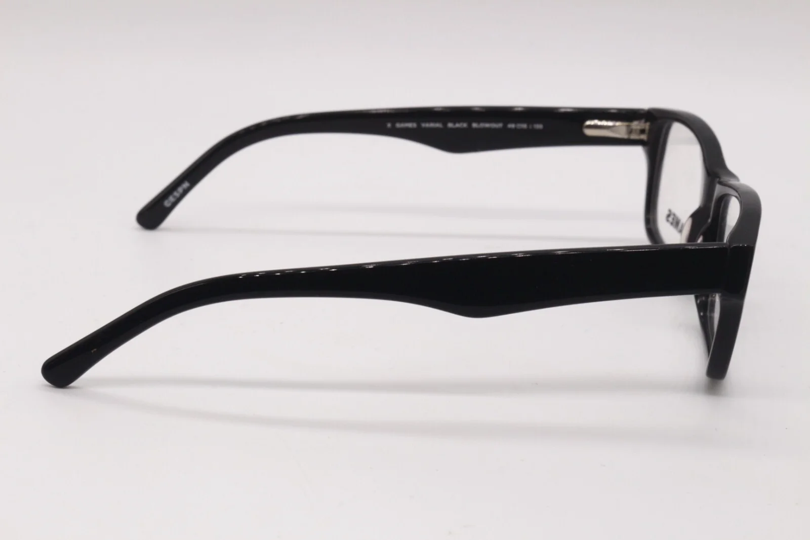 X GAMES MARCHON VARIAL BLACK BLOWOUT DESIGNER AUTHENTIC FRAMES EYEGLASSES 49-15 3