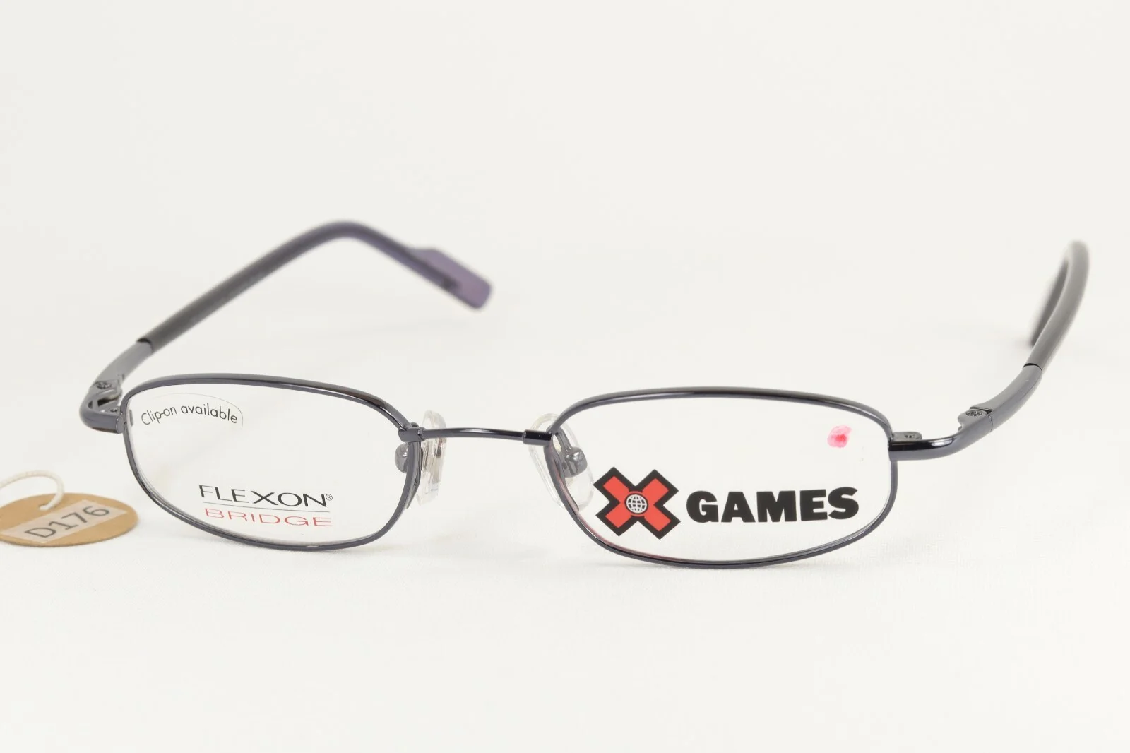 X GAMES RAIL OXYGEN in Dark Blue 43-18-125 Kids Eyeglass Frames Flex Hinges D176 2