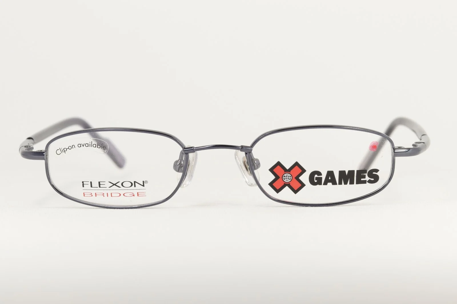 X GAMES RAIL OXYGEN in Dark Blue 43-18-125 Kids Eyeglass Frames Flex Hinges D176 3