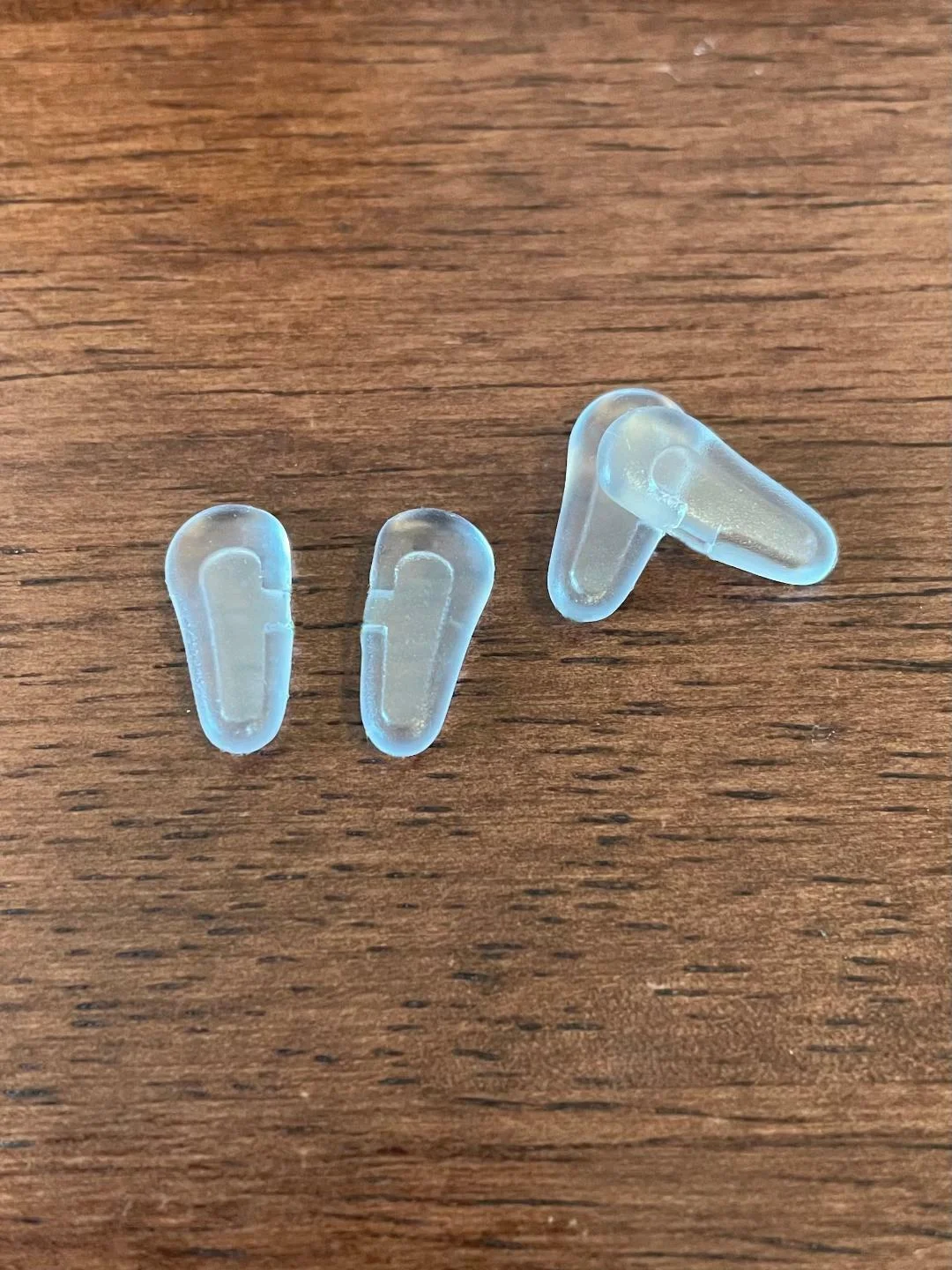 x2 Pairs Nose Pads for Smith Optics Eyeglasses Silicone Push-In 2