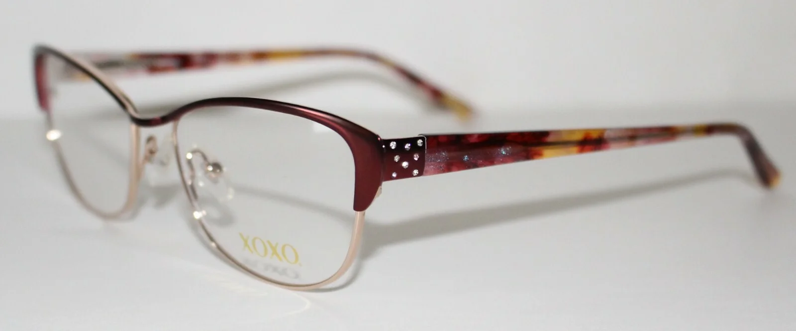 XOXO SANIBEL BURGUNDY New Designer Optical Eyeglass Frames For Women