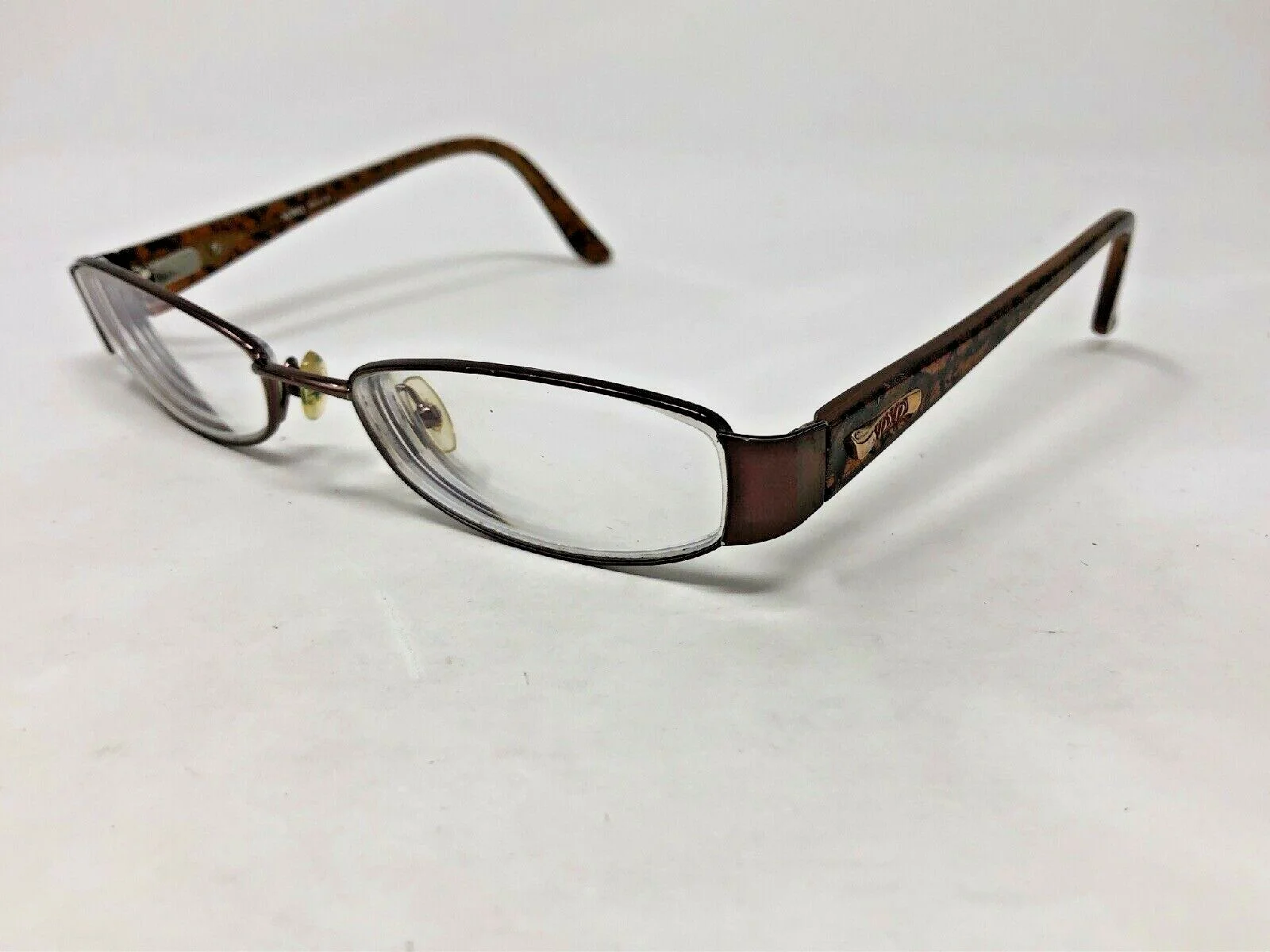 XOXO “WINK” Eyeglasses Frame 52-17-135 Brown Polished/Crystal UA34