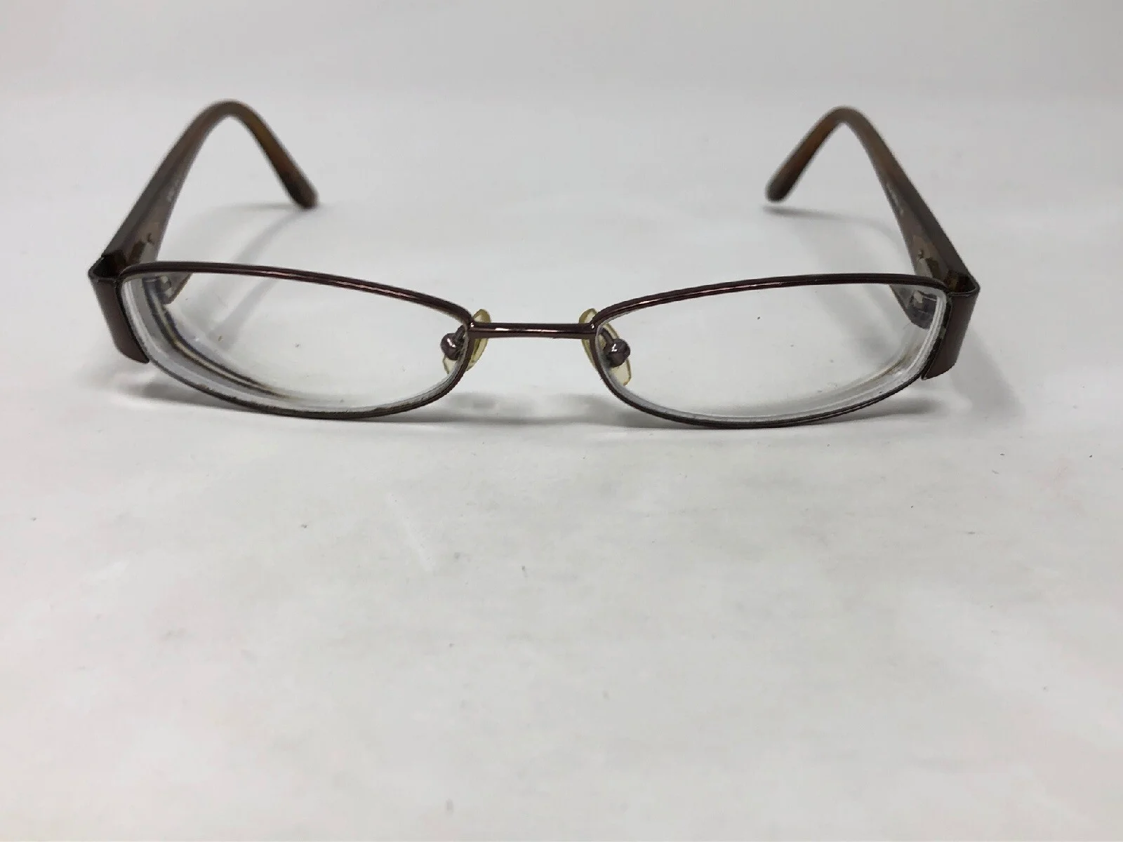 XOXO “WINK” Eyeglasses Frame 52-17-135 Brown Polished/Crystal UA34 2