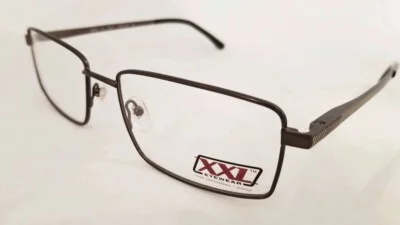 XXL Bison eyeglasses Frame Dark Gunmetal 59mm MEN Extra Large Total width 152mm