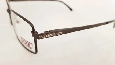 XXL Bison eyeglasses Frame Dark Gunmetal 59mm MEN Extra Large Total width 152mm 3