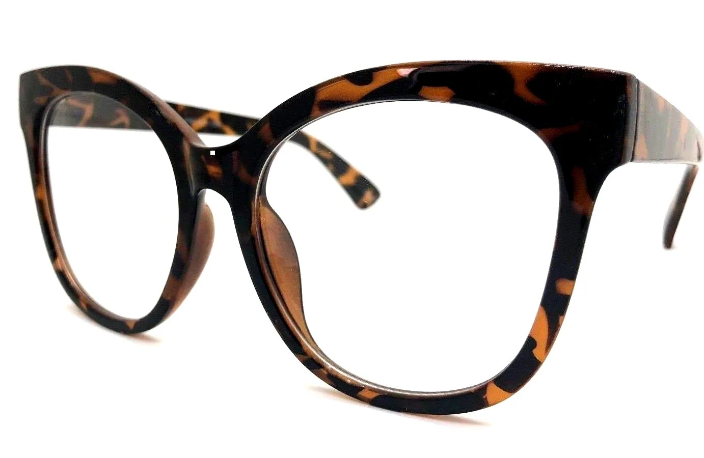 XXL OVERSIZED Cat Eye MISS GORGEOUS Clear Eyeglasses Glasses COMPUTER LENS 3