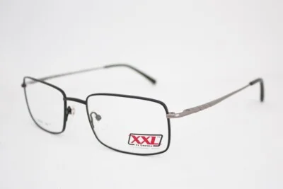 XXL Ti Series Crusader Titanium eyeglasses Frame Black 58mm MEN 147mm width