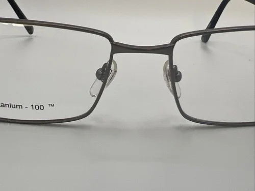 XXL Ti Series Gunmetal Titanium-100 58/18 Setter Men’s Eyeglass Frames JJ49 3