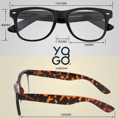 Yogo Vision Magnifying Glasses for Reading, High Magnigication One Power 3