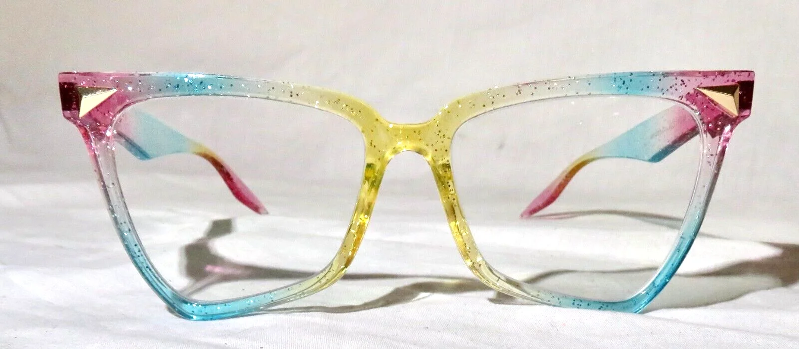 Zeelool Cicely Eyeglass frame Rainbow plastic Eyewear glasses 2