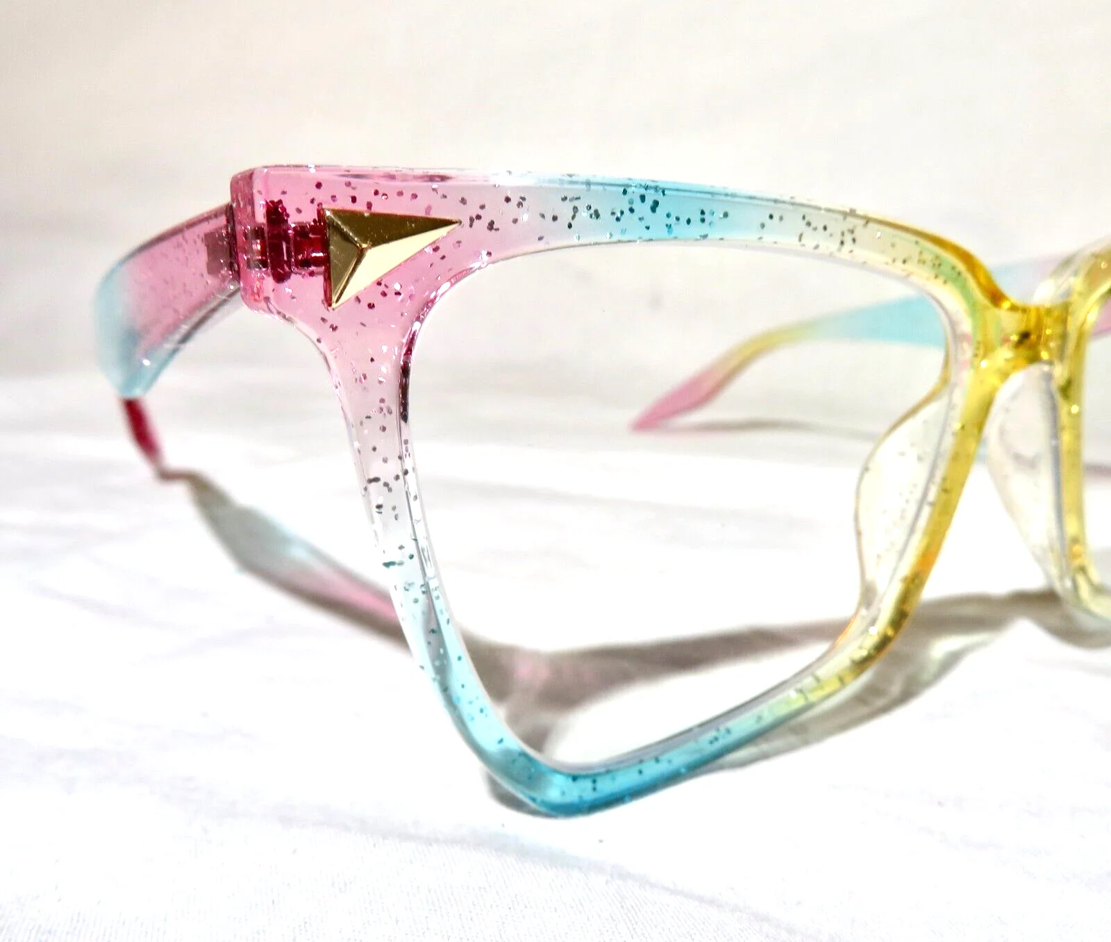 Zeelool Cicely Eyeglass frame Rainbow plastic Eyewear glasses 3