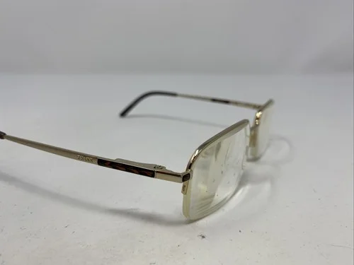 Zeiss 159036 397 51-18-135 Silver/Gold Half Rim Eyeglasses Frame &M80 3