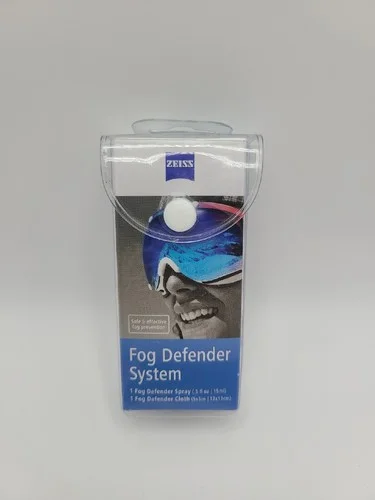 Zeiss Cleaner Anti-Fog Defender Spray & Cloth Kit for All Lenses & Eyeglasses
