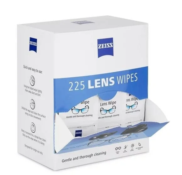 ZEISS Lens Wipes, Pre-Moistened Eye Glass Cleaner Wipes, 100 Count 2
