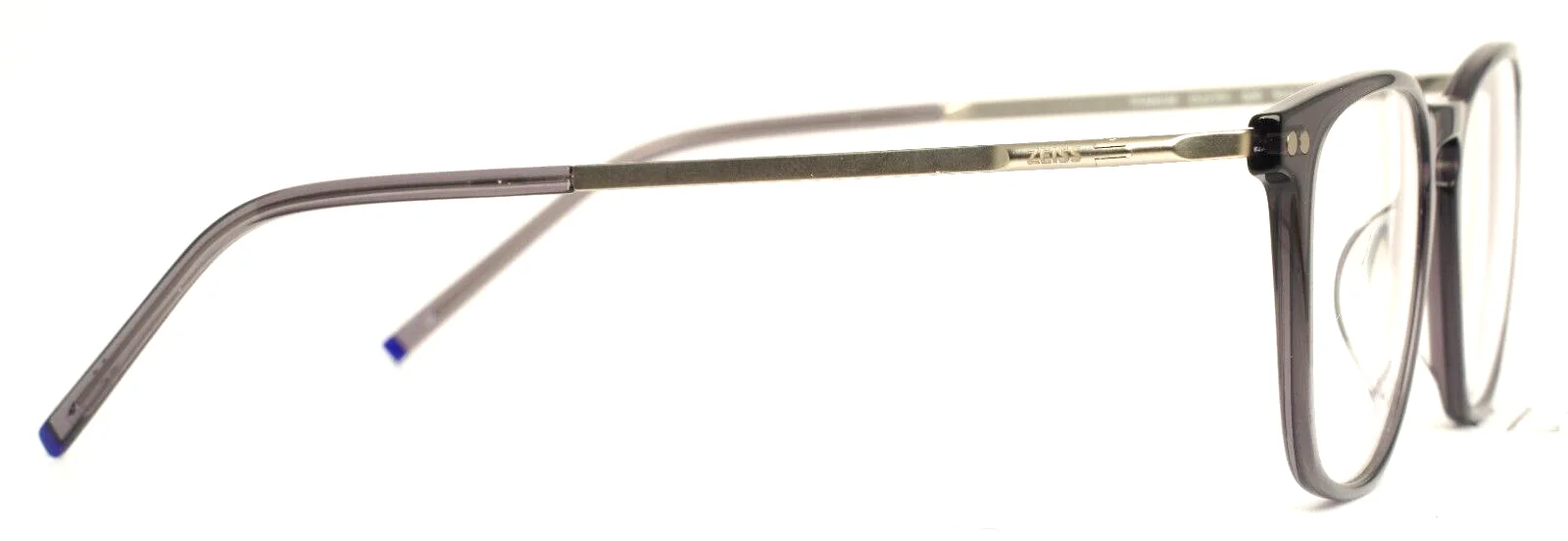 ZEISS OPTICAL ZS22701 020 Crystal Smoke Mens Square Eyeglasses 52-20-145 B:43 4