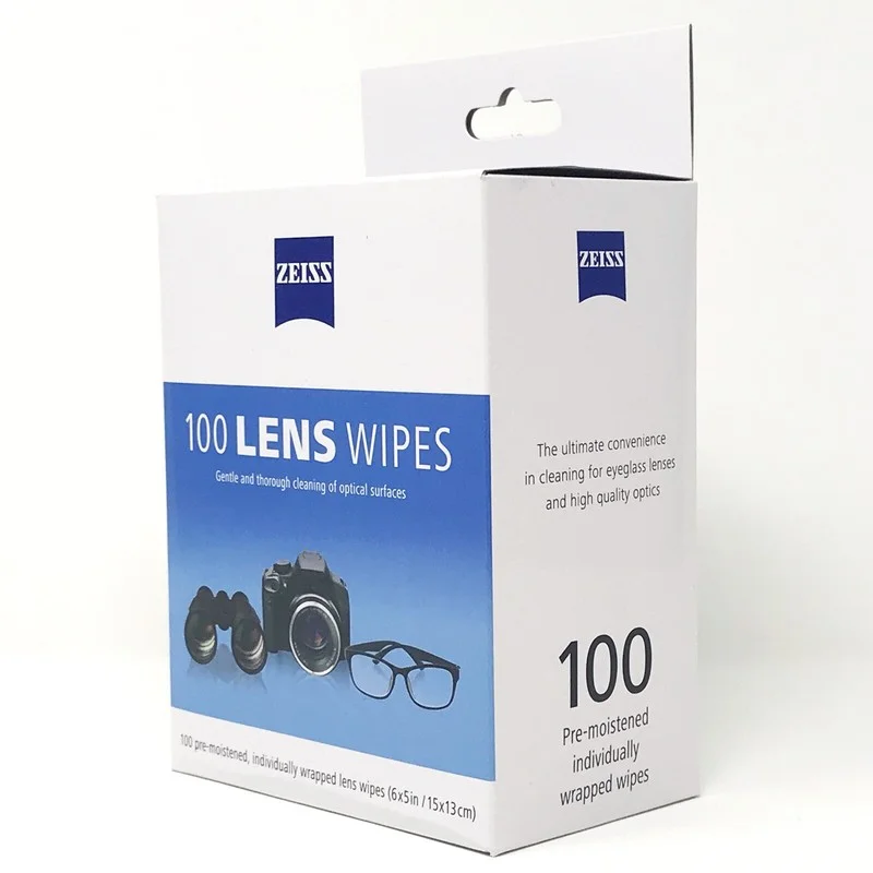 Zeiss Pre-Moistened Lens Cleaning Wipes Eyeglass Camera 6 3