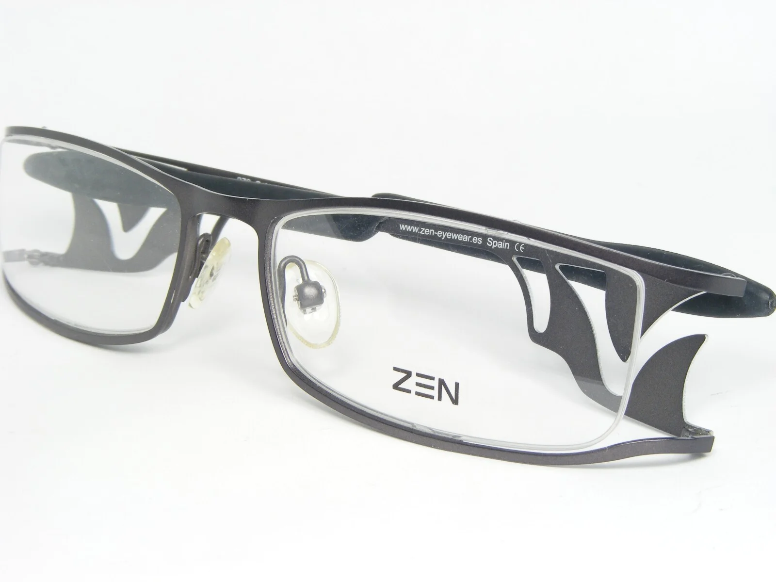 Zen BARCELONA 276 4 GRAPHITE GREY / WHITE UNIQUE EYEGLASSES 53-17-132mm (NOTES) 4