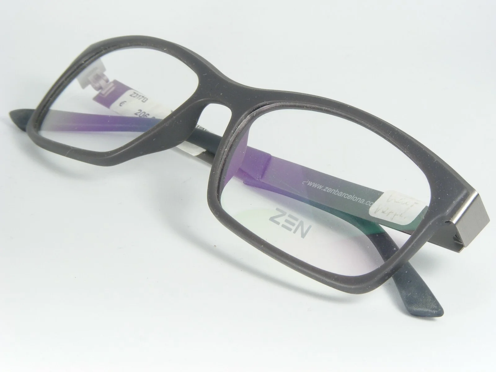 Zen BARCELONA 317B C.5 GRAY EYEGLASSES GLASSES FRAME 53-17-140mm Spain 4