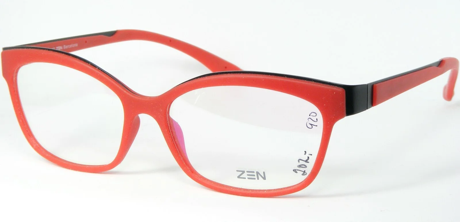 Zen BARCELONA 336 C.3 MATTE RED EYEGLASSES GLASSES FRAME 53-15-135mm Spain