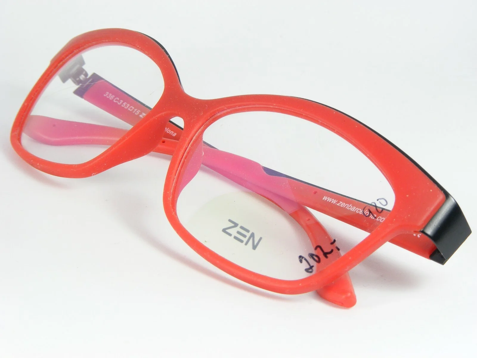 Zen BARCELONA 336 C.3 MATTE RED EYEGLASSES GLASSES FRAME 53-15-135mm Spain 4