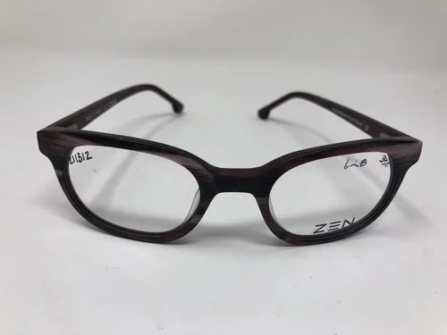 ZEN BARCELONA EYEGLASSES FRAME SPAIN Z391 C 4 47-21 Red Burgundy VY02
