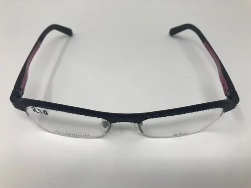 ZEN Barcelona Eyeglasses Halfrimless Mod.349 52-18mm Matte Black/Pink AX19 3