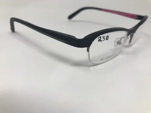 ZEN Barcelona Eyeglasses Halfrimless Mod.349 52-18mm Matte Black/Pink AX19 4