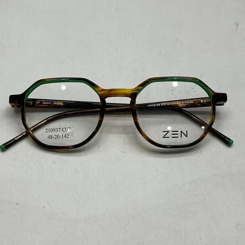 ZEN Dolomiti Green Tortoise Eyewear Glasses Frames Clear Lens Case 210937 C07
