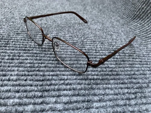 ZEN EYEWEAR EYEGLASS FRAMES Brown VP143 51[]19-145 FLEX HINGES