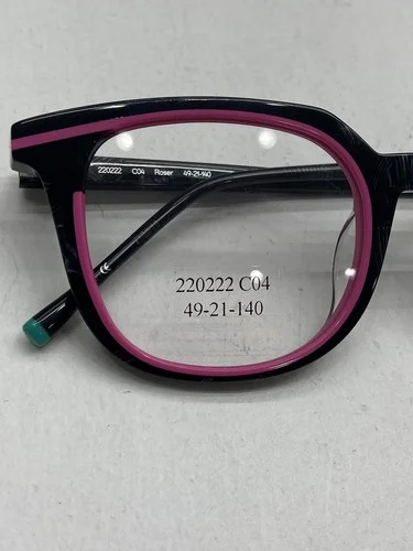 ZEN Roser Black Purple Eyewear Glasses Frames Clear Lens 220222 C04 2