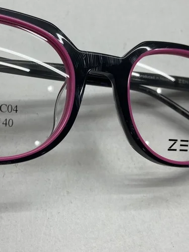 ZEN Roser Black Purple Eyewear Glasses Frames Clear Lens 220222 C04 3