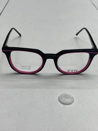 ZEN Roser Black Purple Eyewear Glasses Frames Clear Lens 220222 C04 4