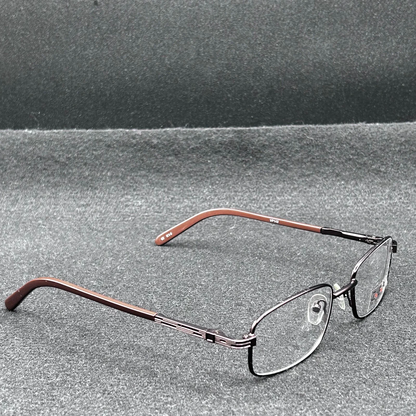 Zen VP143 Eyeglasses **FRAME ONLY** Brown - Full Rim 51-19-145 NWOT 3