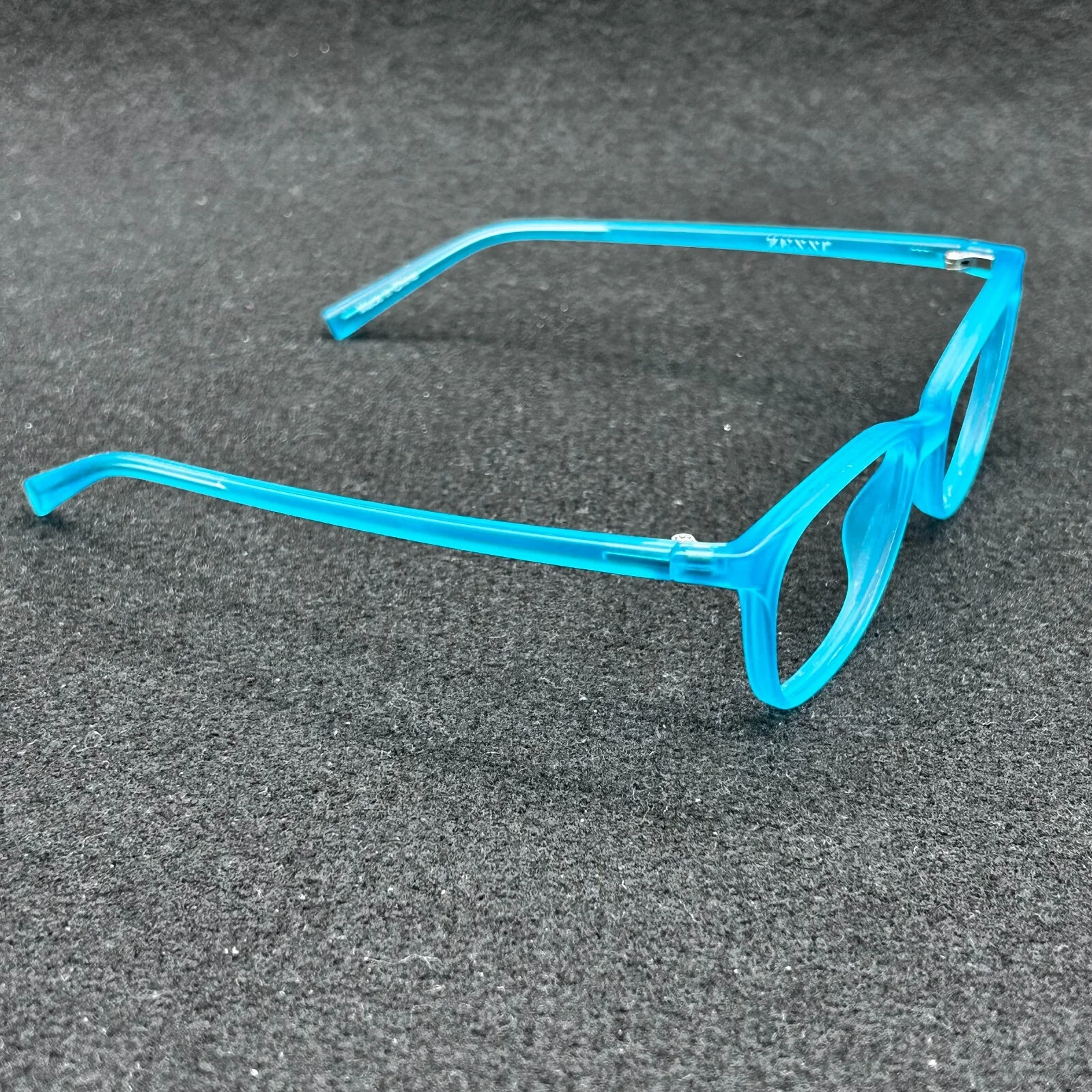 Zenni 2023916 Eyeglasses Frame Opaque Aqua 47-17-135 EUC 4