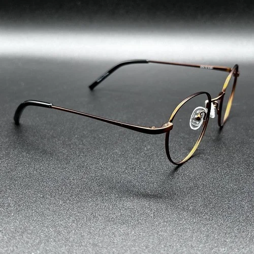 Zenni 3210415 Round Eyeglasses Frame Copper 47-20-140 EUC 3