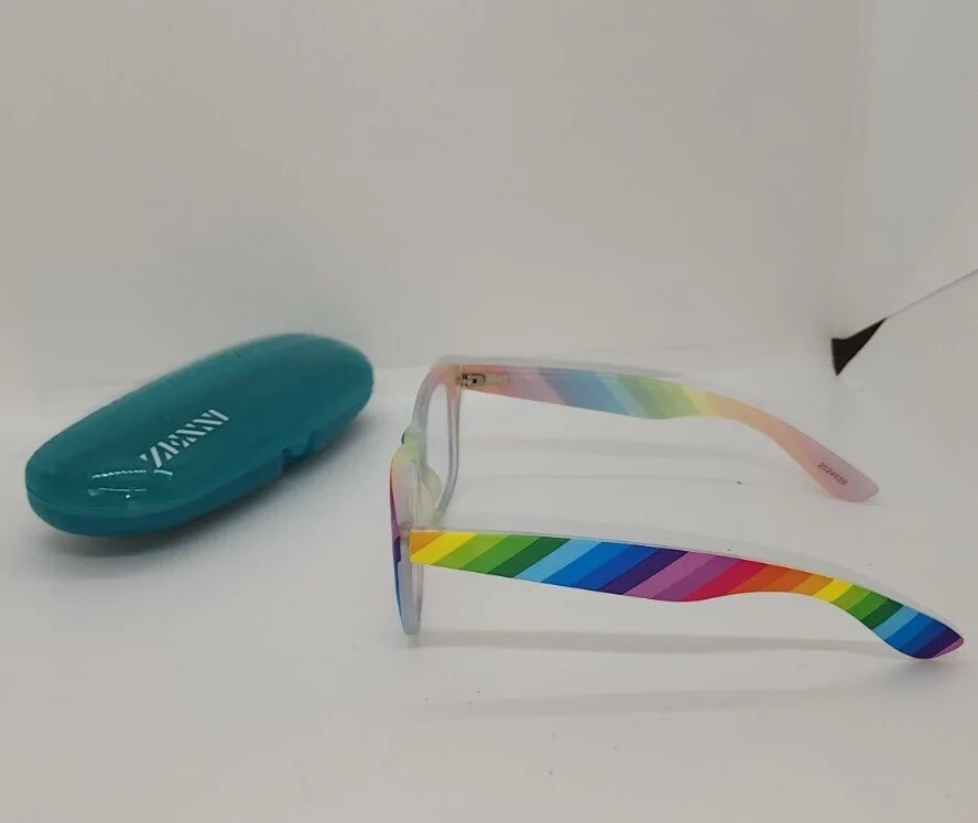 Zenni Castro EyeGlasses Frames & Case ONLY - 2024029 - Rainbow - NEED LENSES 3