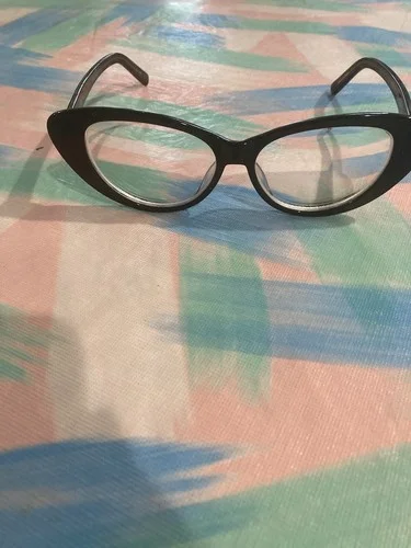 Zenni Cat eye Black Acetate Frame Spring Hinge EyeGlasses 4426215 2