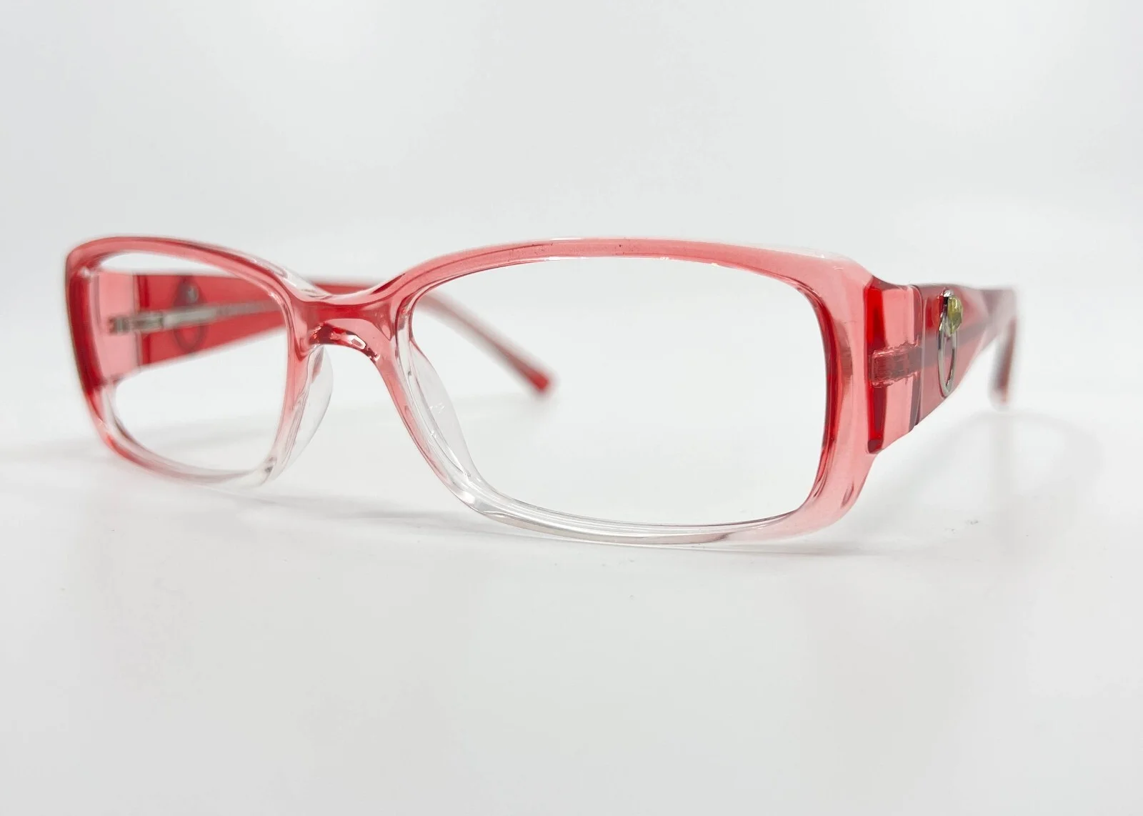 ZENNI Eyeglasses Red Eyeglasses Frames Womens Square Full Rim Frame 288918 5473 2