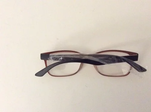 Zenni Optical Eyeglasses With Case Perscription Unknown NEW 2