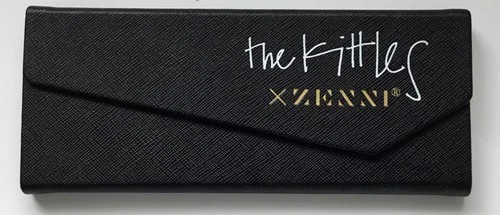Zenni The kittles black Trifold Eyeglass Case