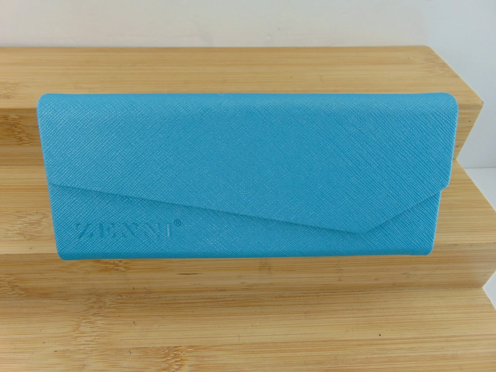 Zenni Turquoise Trifold Eyeglass Case NEW - NEVER USED AND RARE!