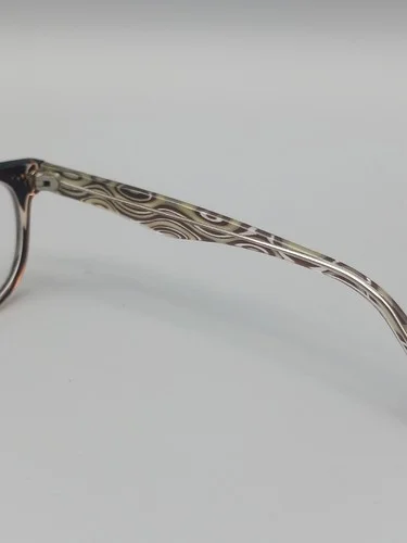 Zenni•eyeglasses retro frame with prescription lens• clear 2