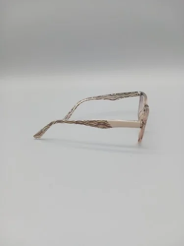 Zenni•eyeglasses retro frame with prescription lens• clear 4