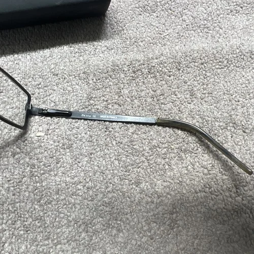 Zis.One Eyeglass Frame Metallic Green Bronze 1030 49 16 135 Made In France 2
