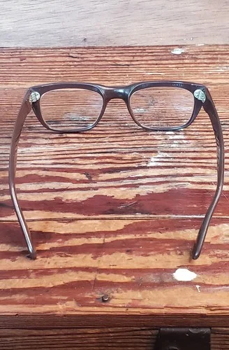 Zyloware Eyeglasses Eye Glassses Frames 48-22 5 3/4 Nylon France Retro Vtg 2